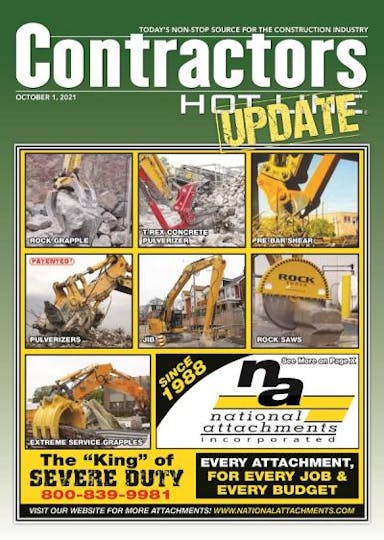 Contractors Hot Line - October 1, 2021