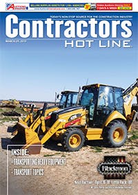 Contractors Hot Line - March 29, 2019
