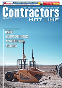 Contractors Hot Line - January 3, 2020