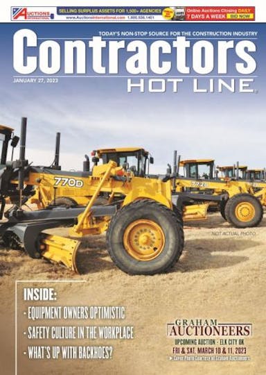 Contractors Hot Line - January 27, 2023