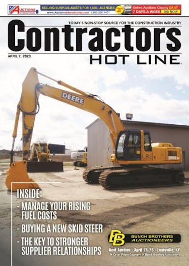 Contractors Hot Line - April 7, 2023