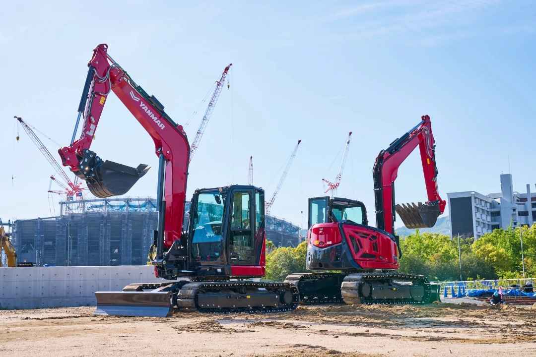 Yanmar ViO80‑7 & SV100‑7 Mini Excavators Launch
