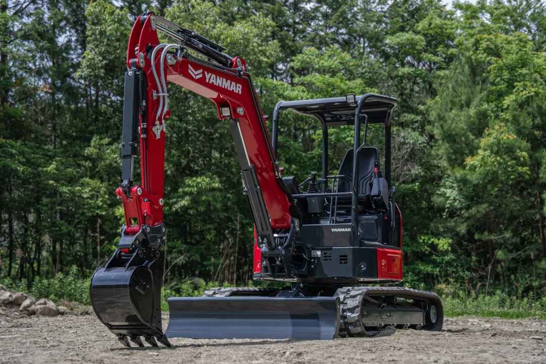 Yanmar Launches Upgraded ViO35-7 Mini Excavator