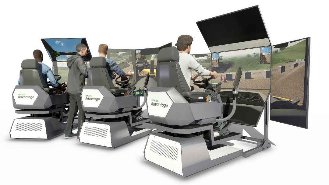 CM Labs Introduces 3-Person Crew Simulation for Heavy Equipment Training