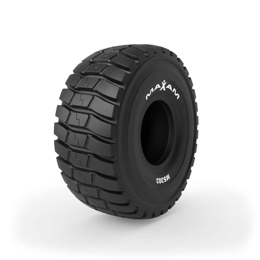 MAXAM Expands MS303 Scraper Tire Line for Heavy-Duty Earthmoving