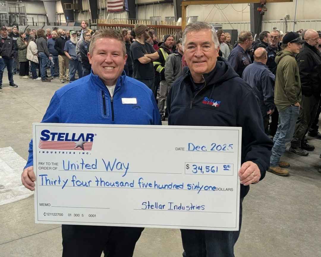 Stellar Employees Raise $34,561 for United Way of North Central Iowa