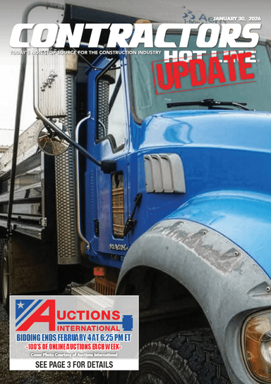 Contractors Hot Line - January 30, 2026