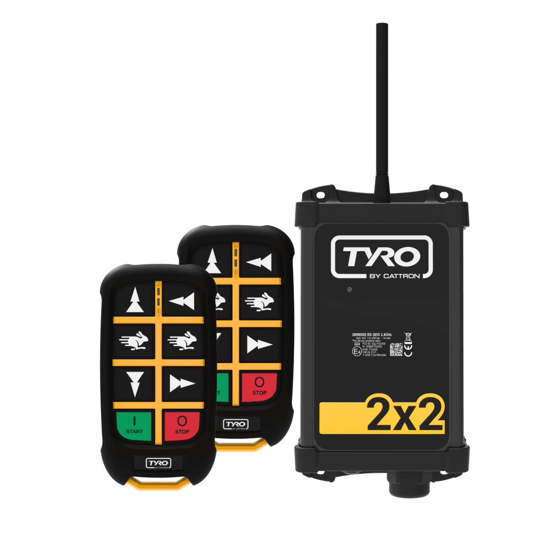 Cattron Introduces Tyro 2x2 Remote Control System