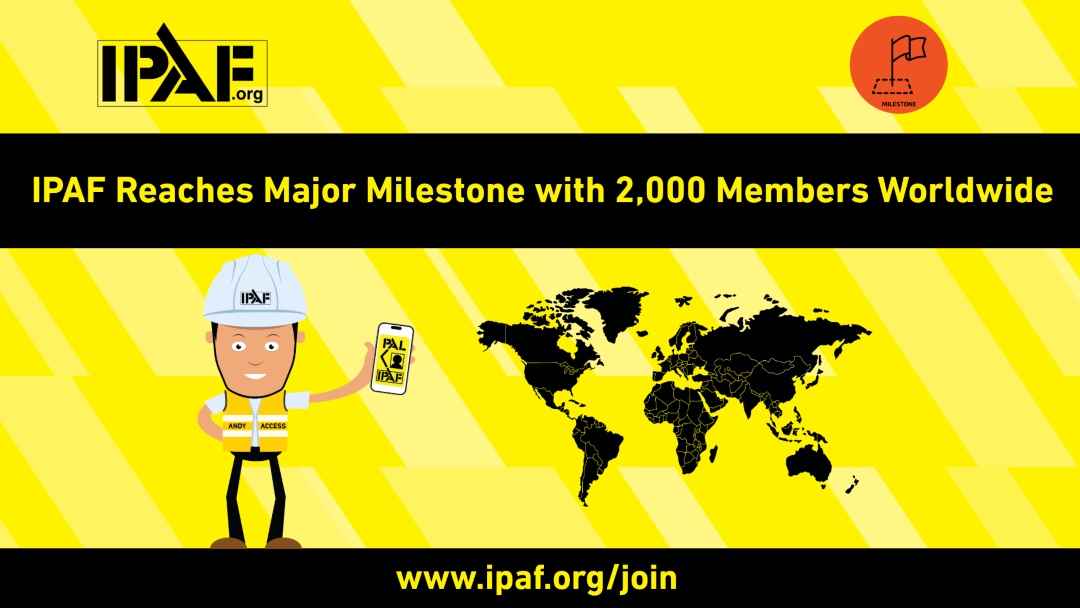 IPAF Reaches 2,000 Members Worldwide