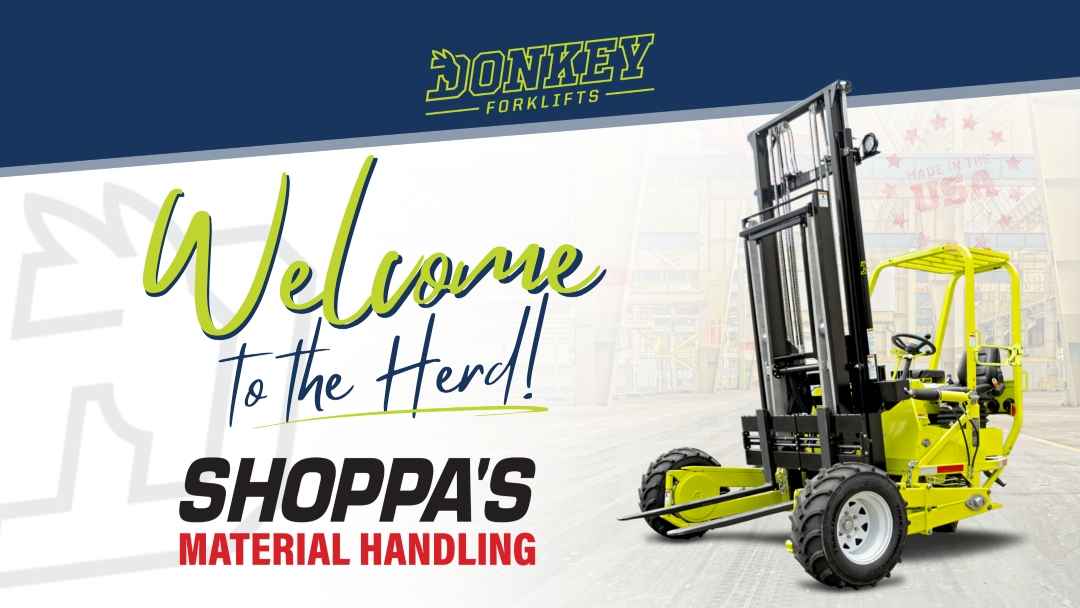 Shoppa's Material Handling Adds Donkey Forklifts