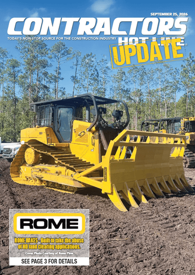 Contractors Hot Line - September 25, 2026