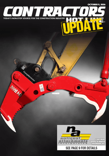 Contractors Hot Line - October 9, 2026