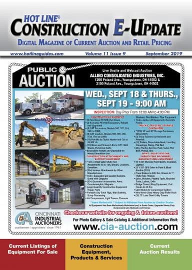 September 2019 Construction E-Update