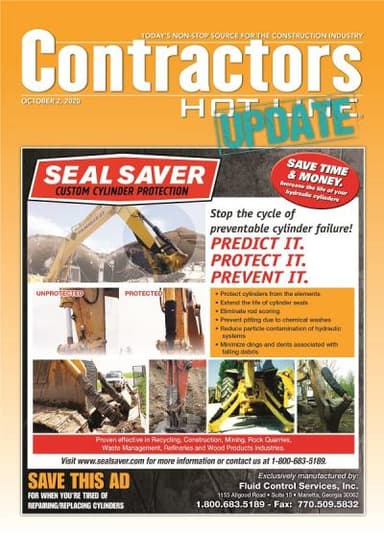 Contractors Hot Line - October 2, 2020