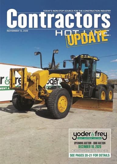 Contractors Hot Line - November 13, 2020