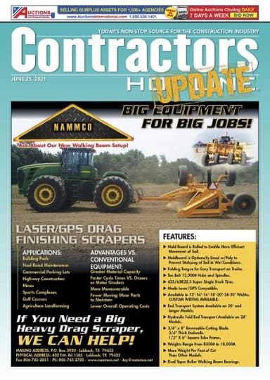 Contractors Hot Line - June 25, 2021
