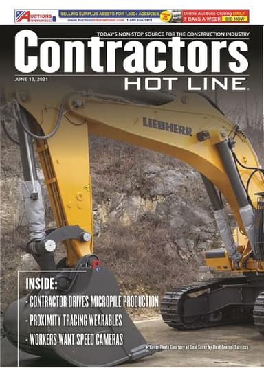 Contractors Hot Line - June 18, 2021