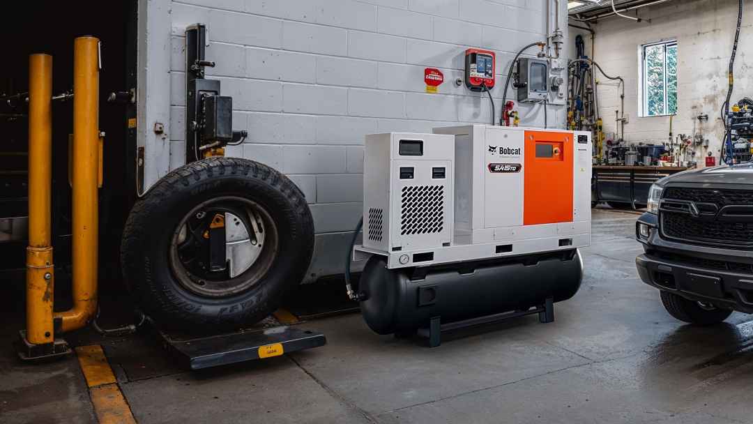 Bobcat Expands Air Compressor Lineup With Tank-Mounted Series