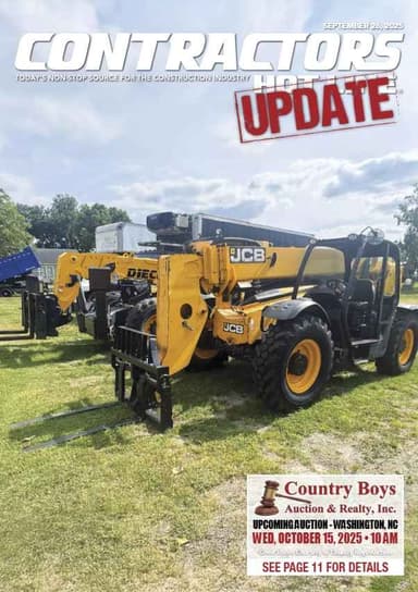 Contractors Hot Line - September 26, 2025