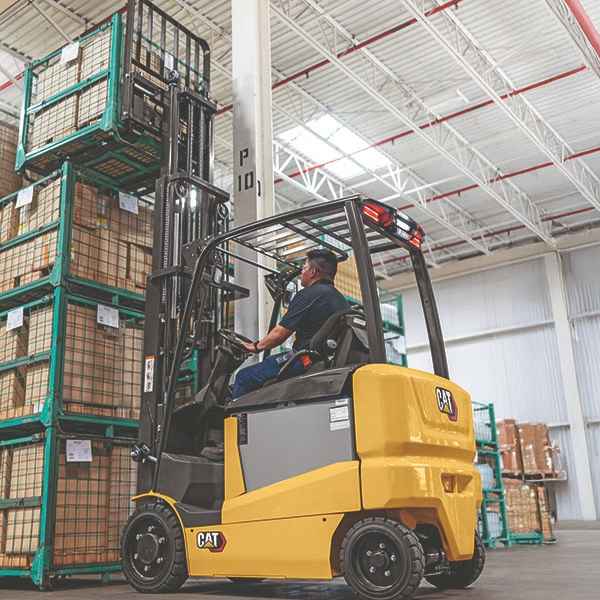 Cat Lift Trucks Expands Electric Line with Q Series Cushion Model