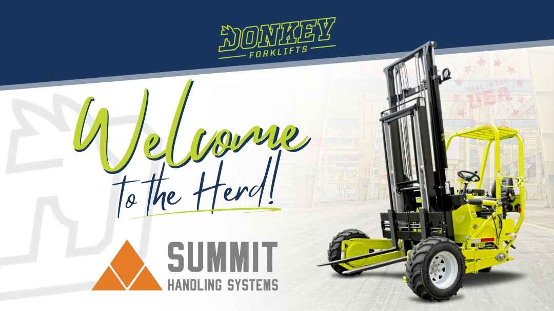 Donkey Forklifts Expands Northeast Dealer Network