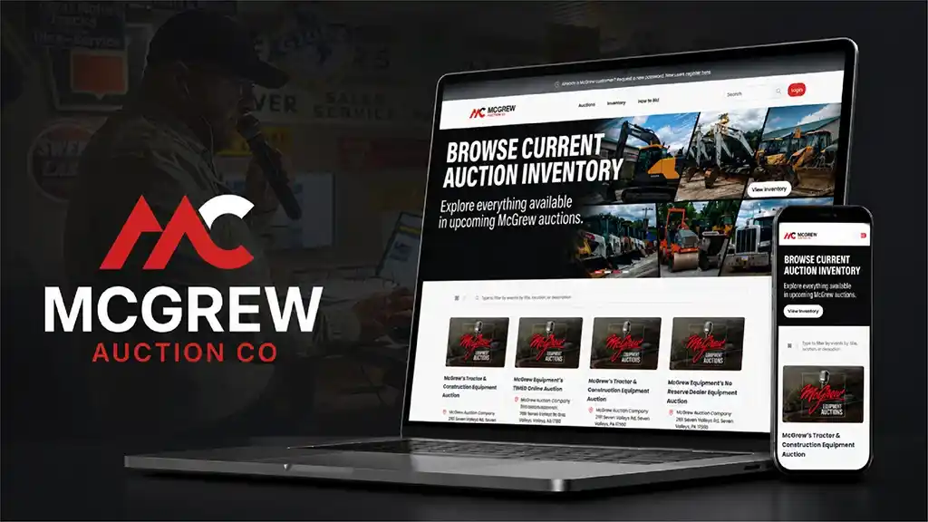 McGrew Auction Company Launches New Brand Identity and Technology Platform