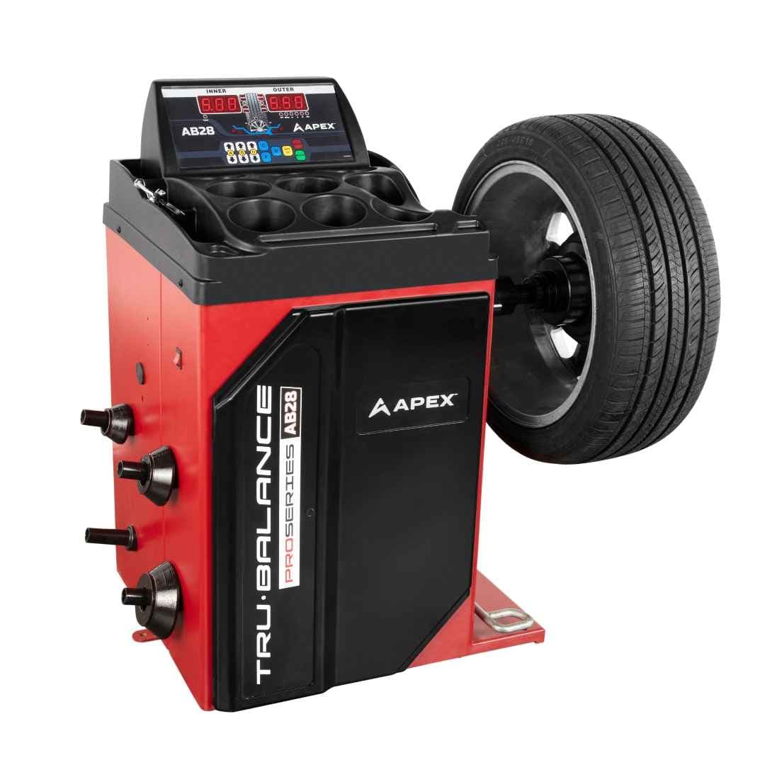 APEX by BendPak Introduces AB28 Wheel Balancer