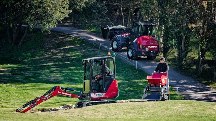 Yanmar Introduces Compact Equipment Electric Trio