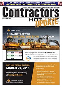 Contractors Hot Line - March 9, 2018