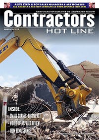 Contractors Hot Line - March 30, 2018