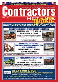 Contractors Hot Line - June 1, 2018