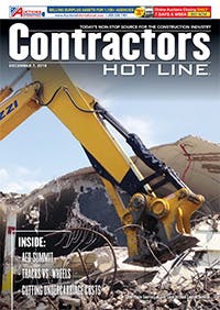 Contractors Hot Line - December 7, 2018