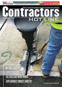 Contractors Hot Line - December 21, 2018