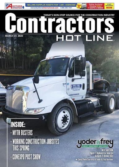 Contractors Hot Line - March 27, 2020