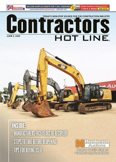 Contractors Hot Line - June 5, 2020