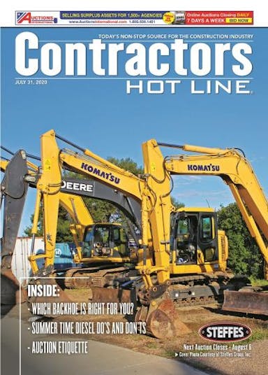 Contractors Hot Line - July 31, 2020