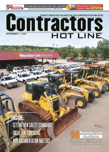 Contractors Hot Line - September 11, 2020