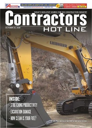 Contractors Hot Line - October 23, 2020