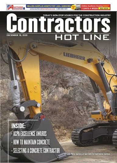 Contractors Hot Line - December 18, 2020