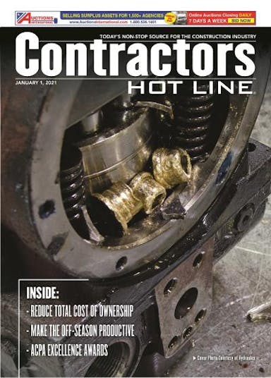 Contractors Hot Line - January 1, 2021