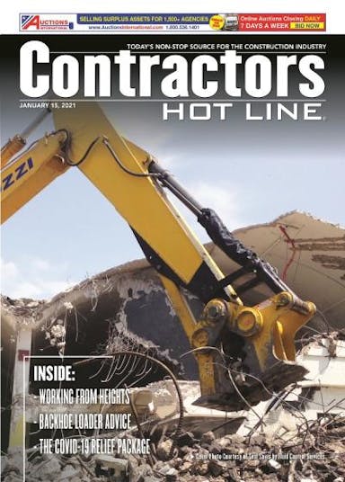 Contractors Hot Line - January 15, 2021