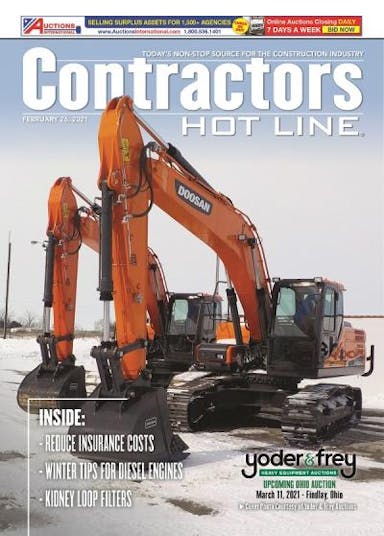 Contractors Hot Line - February 26, 2021