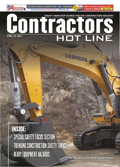 Contractors Hot Line - April 23, 2021