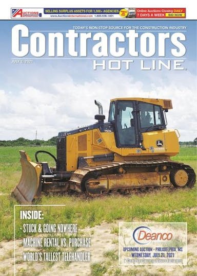 Contractors Hot Line - July 2, 2021
