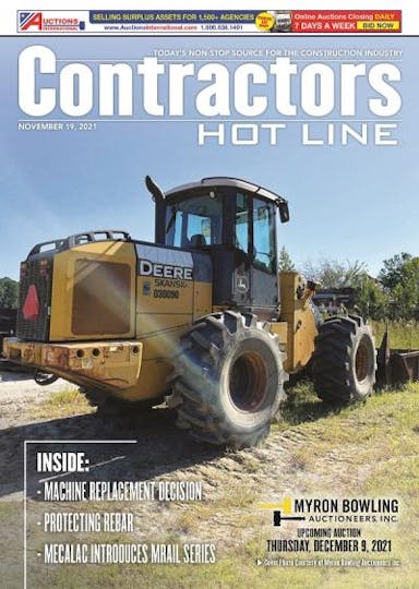 Contractors Hot Line - November 19, 2021