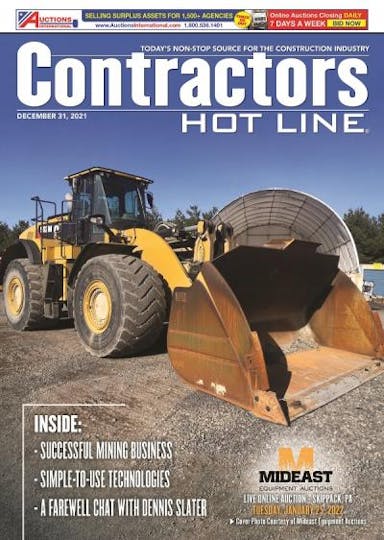 Contractors Hot Line - December 31, 2021