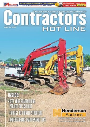 Contractors Hot Line - April 22, 2022